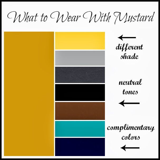 Featured image of post Colors That Match Mustard Yellow