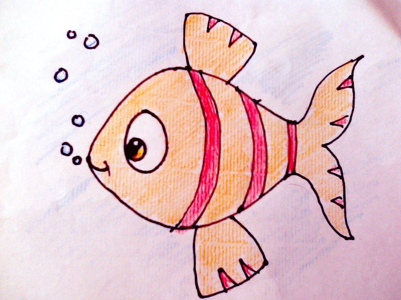 Featured image of post Easy Simple Fish Drawing With Color