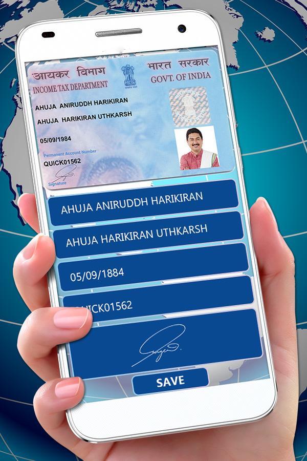 Featured image of post Fake Id Maker Pan Card