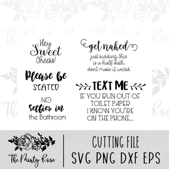 Featured image of post Funny Bathroom Svgs