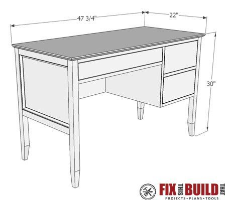 Featured image of post How To Build A Desk With Drawers
