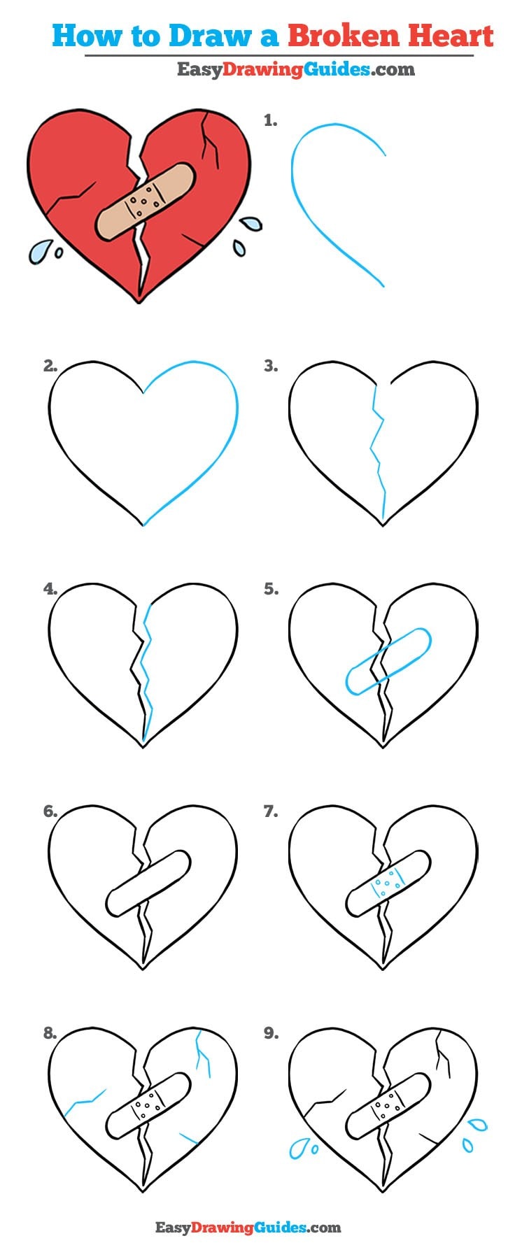 Featured image of post How To Draw A Broken Heart Bleeding Step By Step