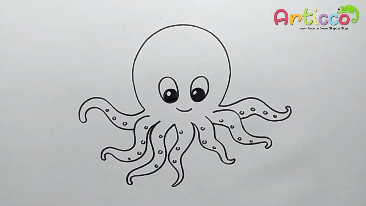 Featured image of post How To Draw An Octopus Easy