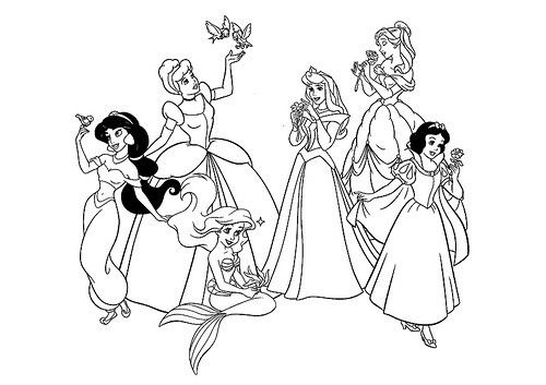 wallpapers Imagenes De Princesas Para Imprimir Y Colorear princesas tienda