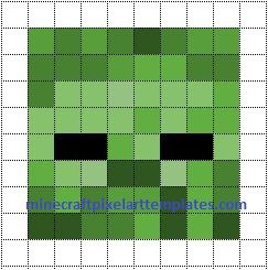 Featured image of post Minecraft Zombie Pixel Art Grid