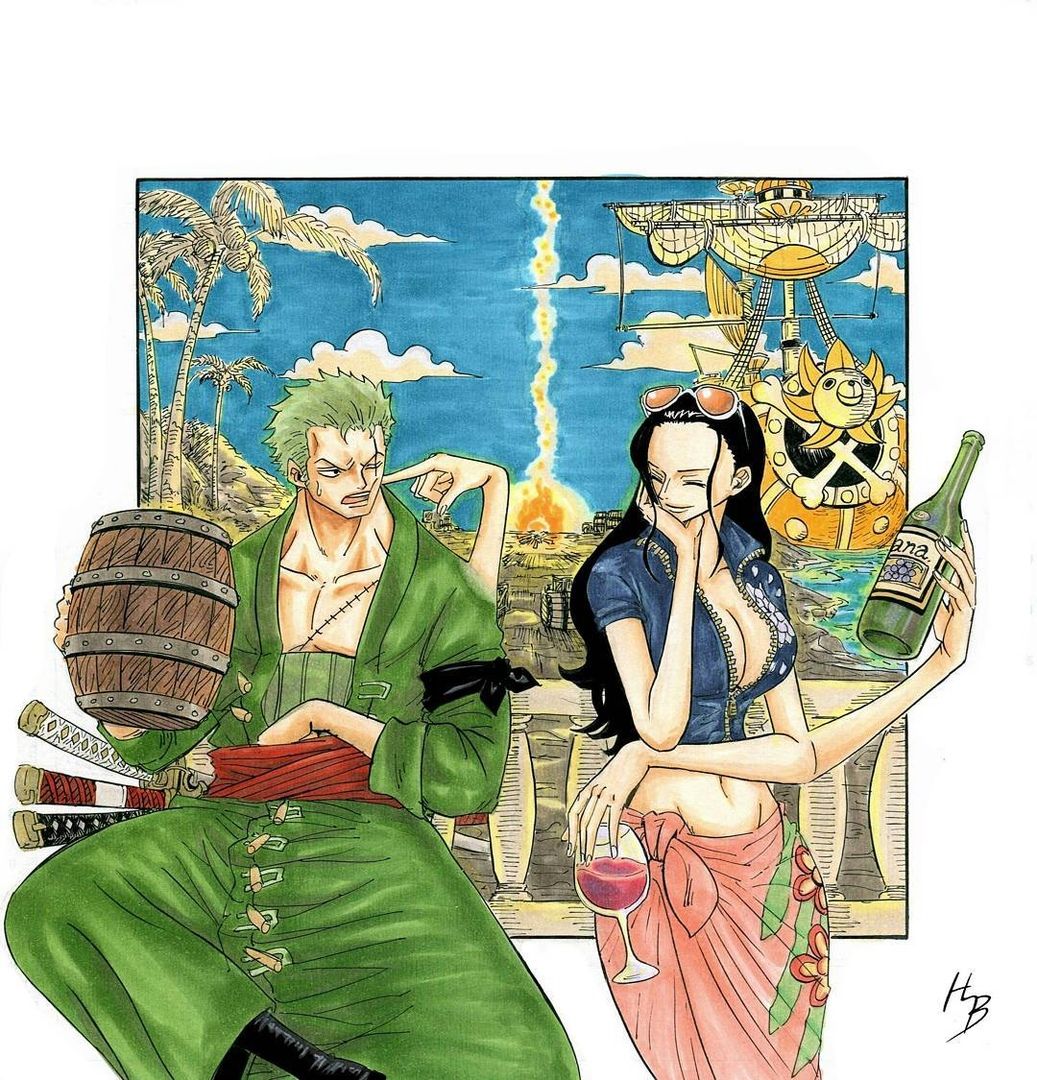 Featured image of post One Piece Zoro X Robin Fanart