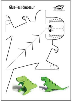 Featured image of post Printable Dinosaur Crafts