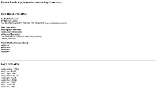 Featured image of post Validcc Domain